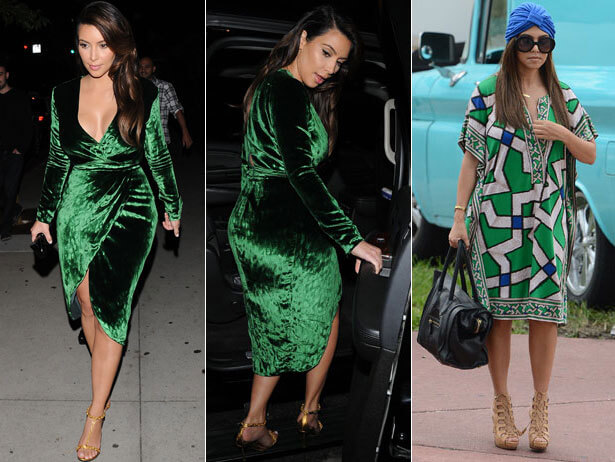 Kim Green Dress