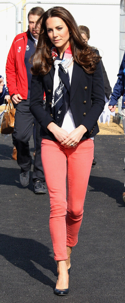 The Duchess of Cambridge Visits The Olympic Park