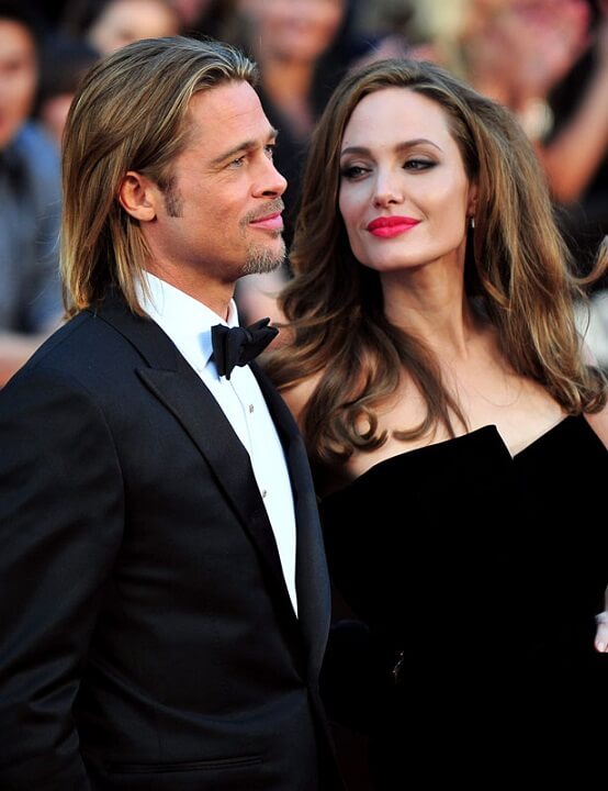 Pitt and Jolie