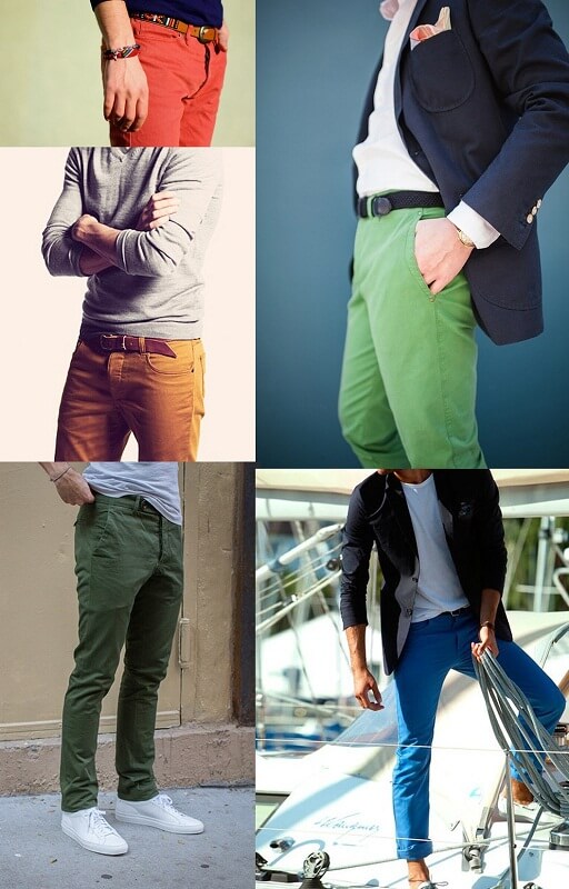 Colored Chinos