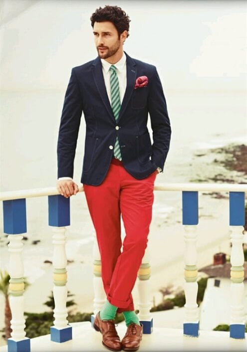 Red Chinos