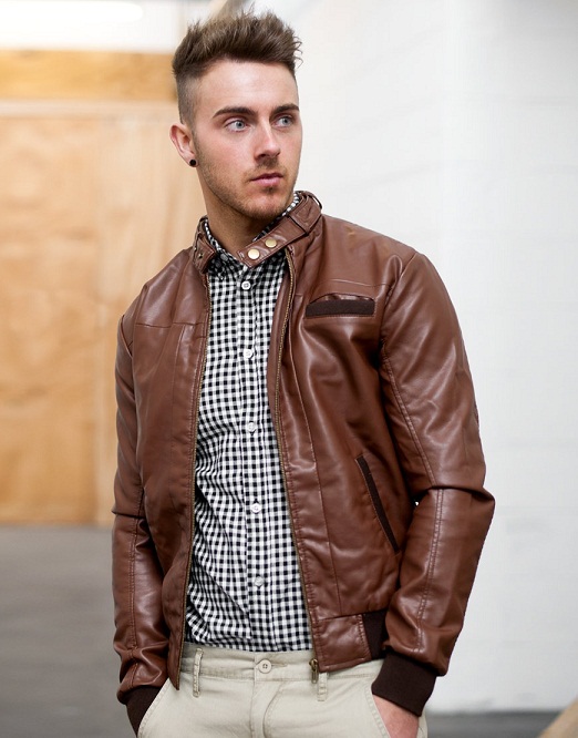 Brown Leather Jacket