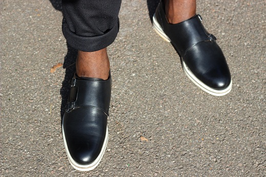 Black Monk strap shoes from Zara