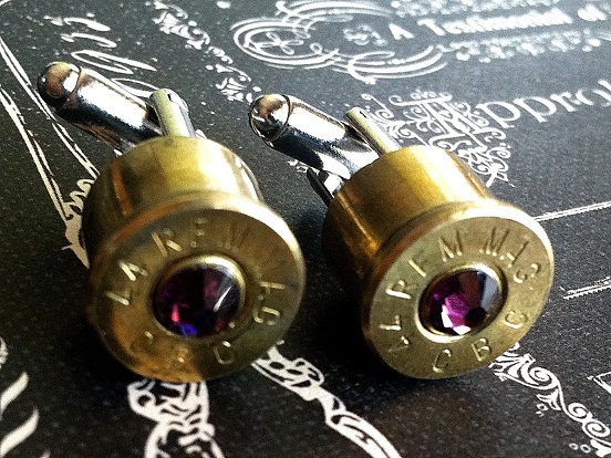 Bullet cufflinks