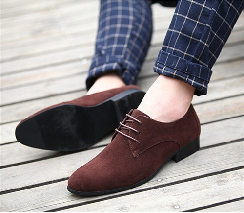 Men Suede Lace Ups