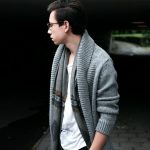 how to wear mens cardigan sweaters